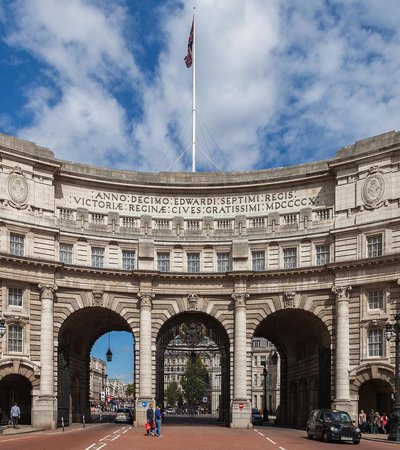 Admiralty Arch in London, England