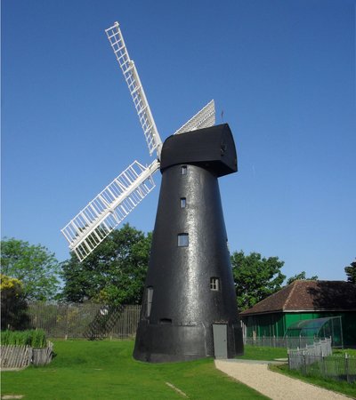The Brixton Windmill in London, England