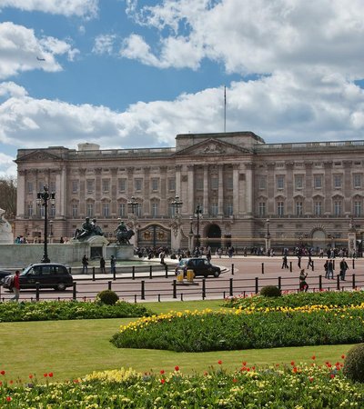 Buckingham Palace in London, England