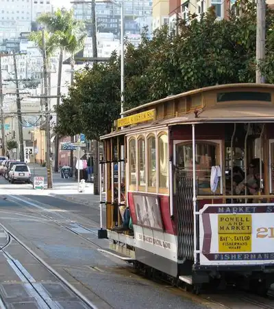 Cable Cars in San Francisco, California