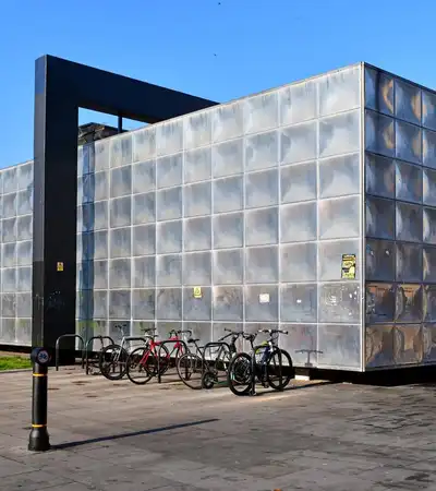 Michael Faraday Memorial substation in London, England