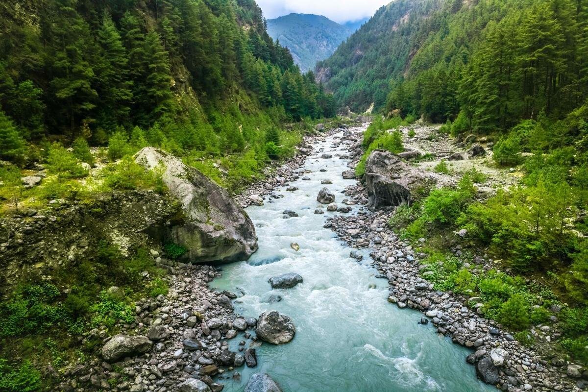 Dhudh Kosi River