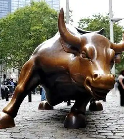 Charging Bull in New York City, New York