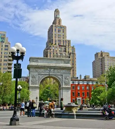 Washington Square Park in New York City, New York