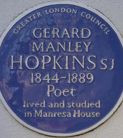 Gerard Manley Hopkins Memorial in London, England