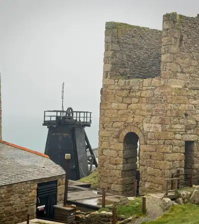 National Trust - Levant Mine and Beam Engine in Penzance, England
