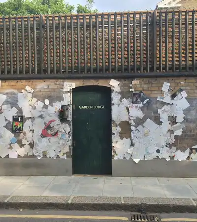 Freddie Mercury in London, England