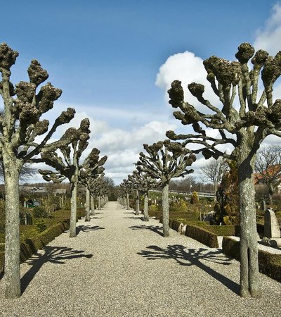 Bedfont Cemetery in London, England