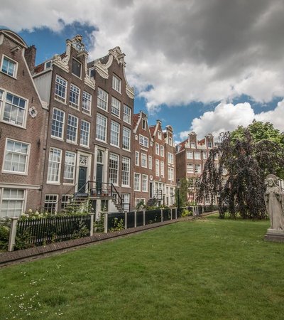 Begijnhof in Amsterdam, North Holland