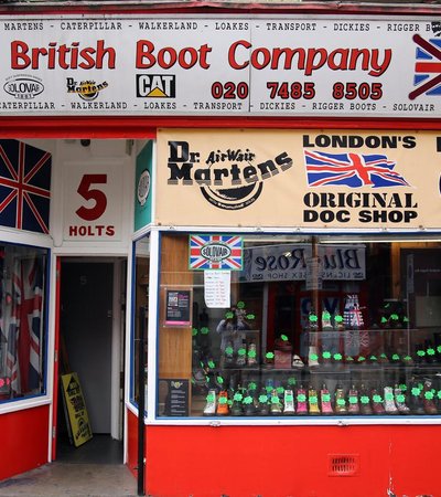 British Boot Company in London, England