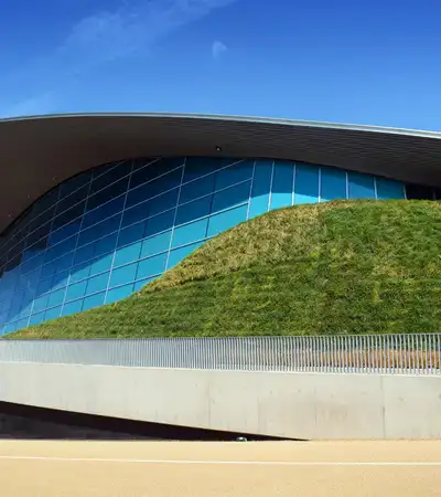 London Aquatics Centre in London, England