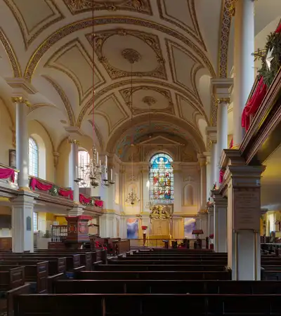 St Giles-in-the-Fields in London, England