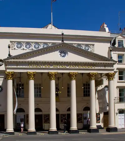 Theatre Royal Haymarket in London, England