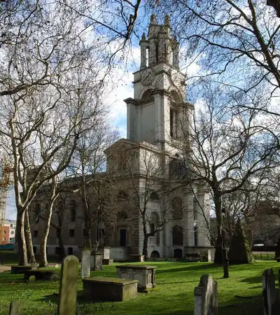 Saint Anne's Church in London, England