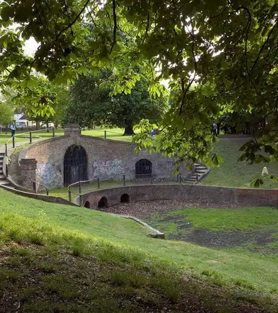 Carshalton Park in London, England