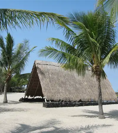 Honokohau Settlement and Kaloko-Honokohau National Historical Park in Kailua/Kona, Hawaii