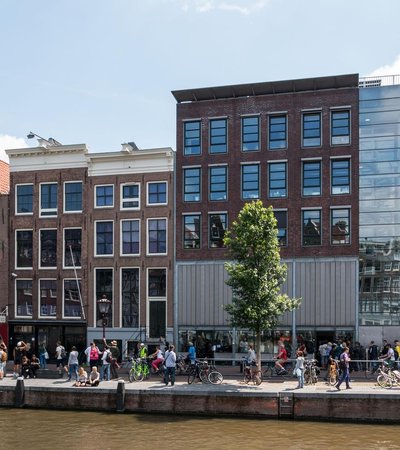 Anne Frank House in Amsterdam, North Holland