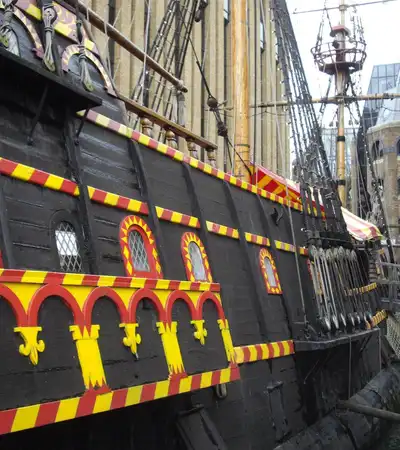 Golden Hinde in London, England