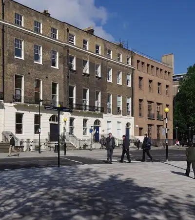 Russell Square in London, England