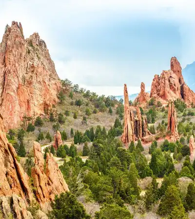 Colorado Springs in Colorado, United States