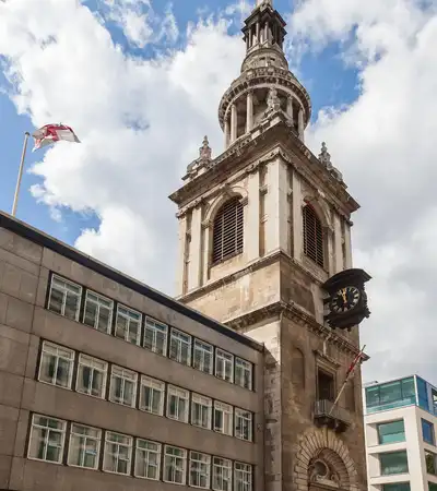 St. Mary-Le-Bow in London, England