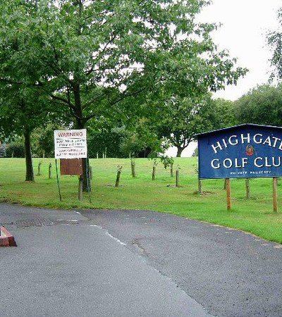 Highgate Golf Course in London, England
