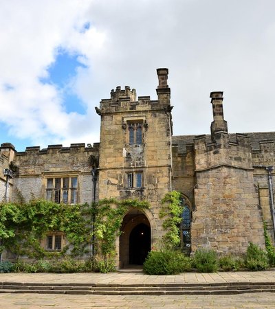 Haddon Hall in Bakewell, England