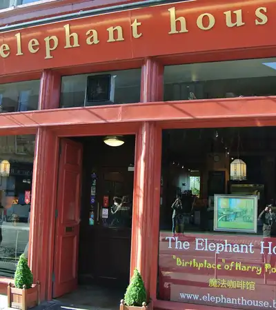 The Elephant House in Edinburgh, Scotland