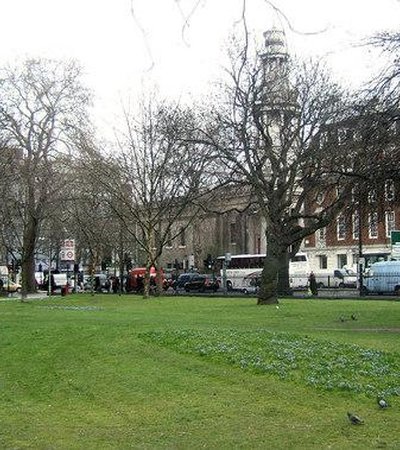 Euston Square Gardens in London, England