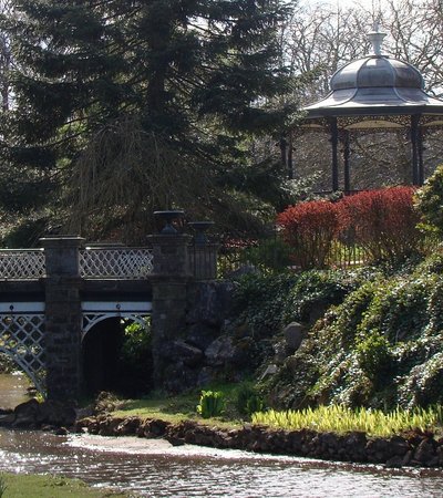 Pavilion Gardens, Buxton in Buxton, England