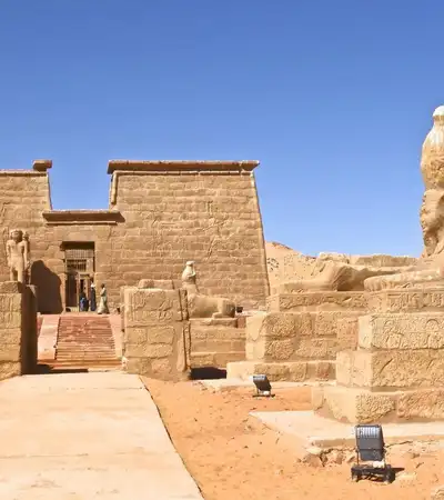 Abu Simbel in Aswan Governorate, Egypt