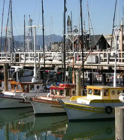Fisherman's Wharf of San Francisco in San Francisco, California