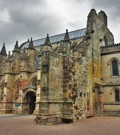Roslin in Scotland, United Kingdom