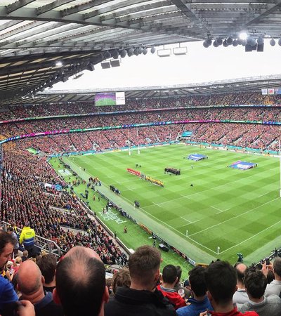 Twickenham Stadium in London, England