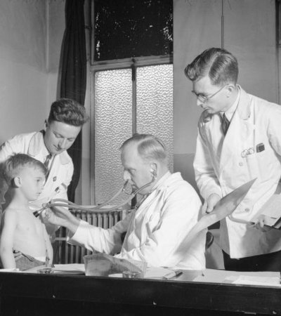 Homerton University Hospital in London, England