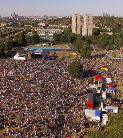 Brockwell Park in London, England