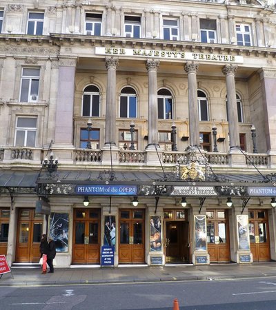 Her Majesty's Theatre in London, England