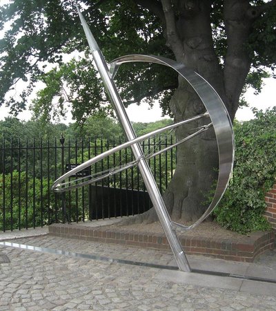 Greenwich Meridian in London, England