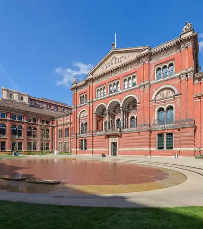 Victoria and Albert Museum in London, England