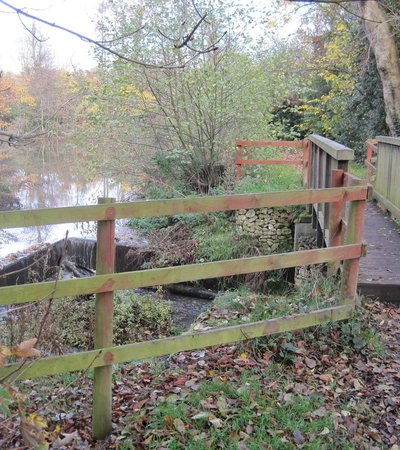 Darland's Lake Nature Reserve in London, England
