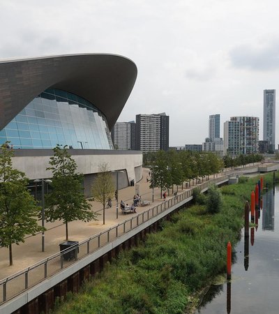 Queen Elizabeth Olympic Park in London, England