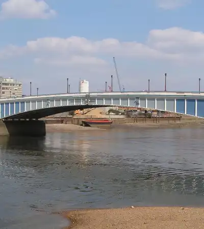 Wandsworth Bridge in London, England