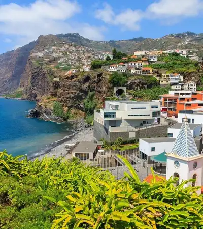 Câmara de Lobos in Madeira, Portugal