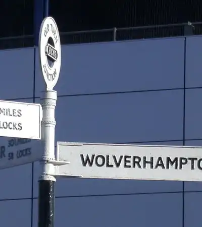 Fingerpost in London, England
