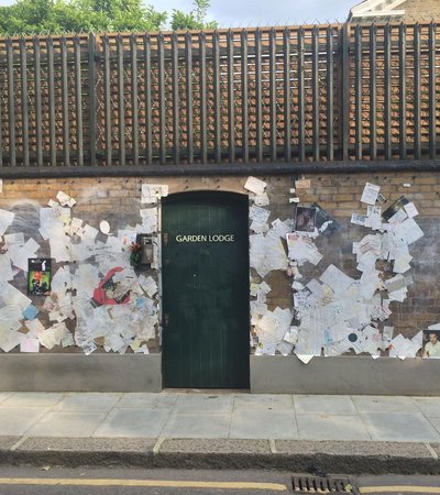 Freddie Mercury in London, England