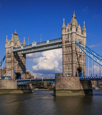 Tower Bridge in London, England