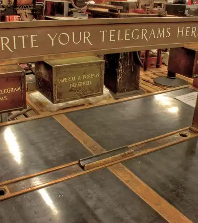 The Postal Museum in London, England