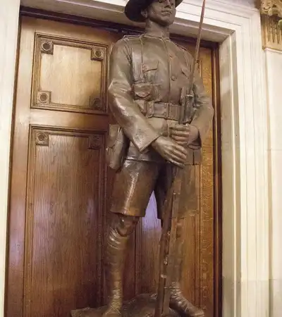 The Gurkha Soldier in London, England