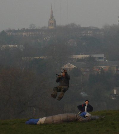 Parliament Hill in London, England