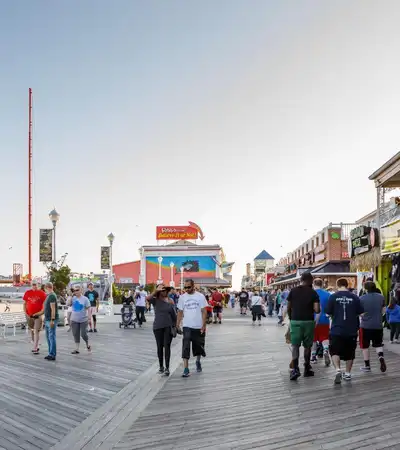 Ocean City in Maryland, United States